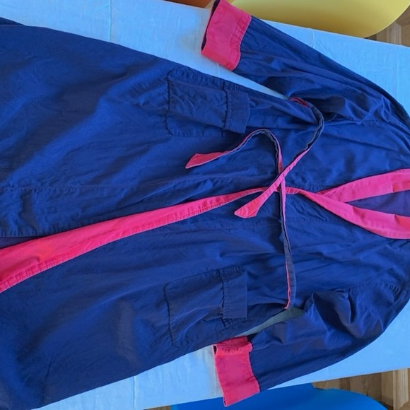 Vintage cotton Holt Renfrew robe. Size women's medium. - Picture 2 of 5